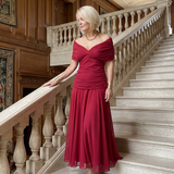 Calen | Off-Shoulder Midi-Kleid
