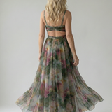 Isel | Soft Wrap Maxi Kleid