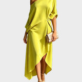 Camila - Elegantes asymmetrisches Kleid
