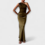 Elegantes Maxi-Kleid mit einem Schulterträger