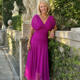 Calen | Off-Shoulder Midi-Kleid
