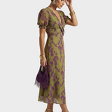 Natalia - Midikleid mit Blumenmuster