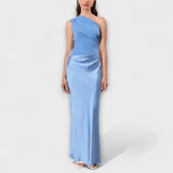 Elegantes Maxi-Kleid mit einem Schulterträger