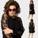 Celina - klassische Midi-Kleid für besondere Anlässe