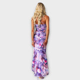 Pia - Maxikleid mit einseitiger Raffung