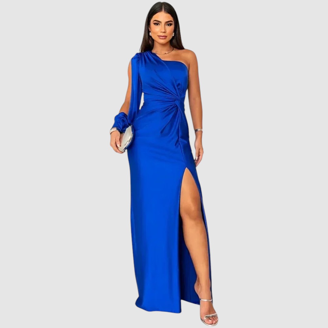 Meda - Elegantes Maxikleid mit einem Träger
