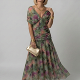 Calen | Off-Shoulder Midi-Kleid