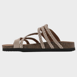 Aurora - Anatomische Geflochtene Sandalen aus Kork