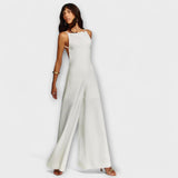 Ylva - Strahlender Halter-Jumpsuit