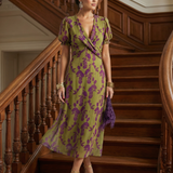 Natalia - Midikleid mit Blumenmuster