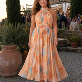 Elin | Weiches Halter-Midi-Kleid