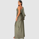 Meda - Elegantes Maxikleid mit einem Träger