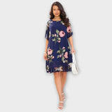 Melin - Elegantes Chiffonkleid