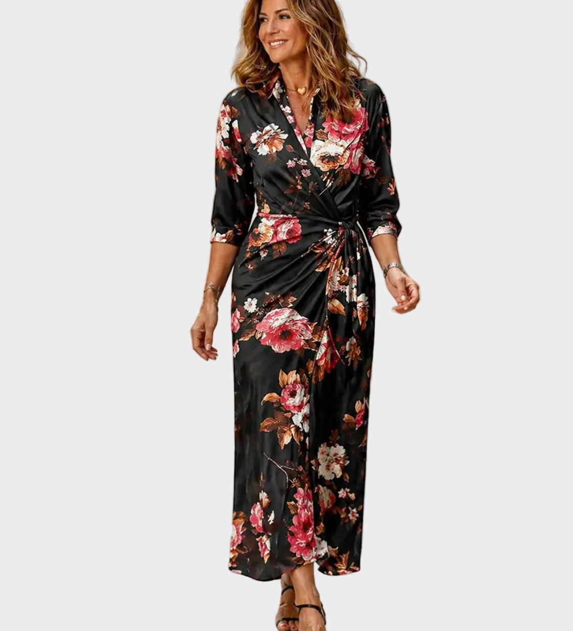 Lola - Maxi Print Kleid
