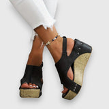Mia – Vintage Plattform Sandalen