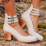 Ginevra™ - High Heels mit mehreren Riemen und stabiler Sohle