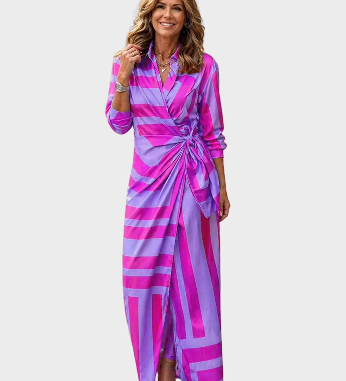 Lola - Maxi Print Kleid