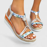 Lenka - Bequeme Sandalen mit Keilabsatz