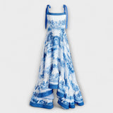 Lucia - Charmantes Blumenkleid Maxi