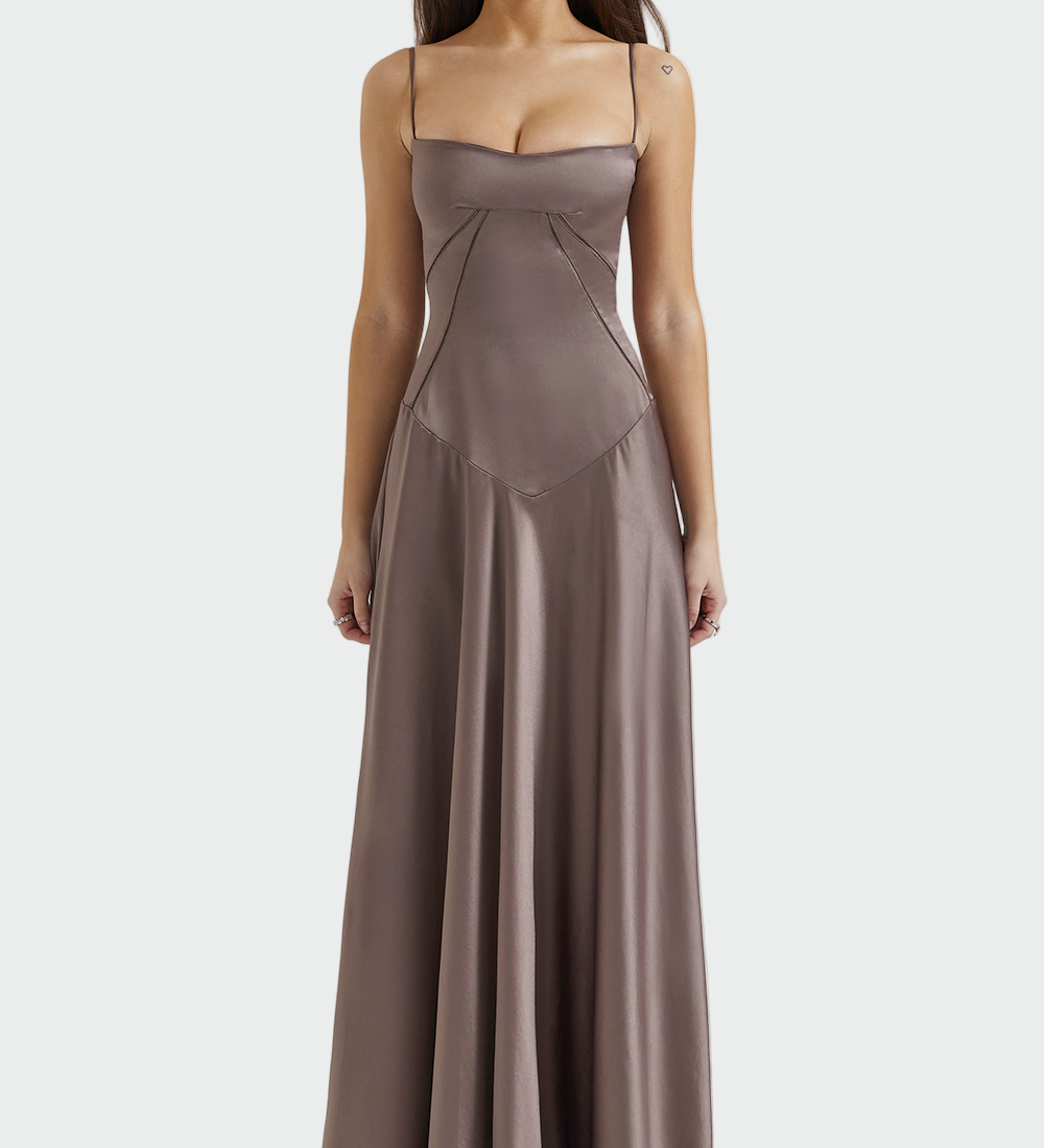 Vítězslava – Satin Damenkleid