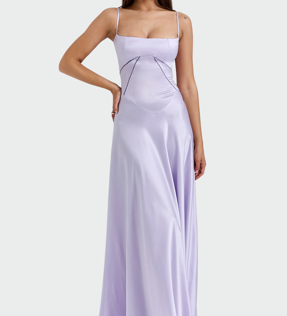 Vítězslava – Satin Damenkleid