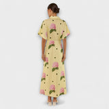 Kayla - Langes Fliessendes Kleid