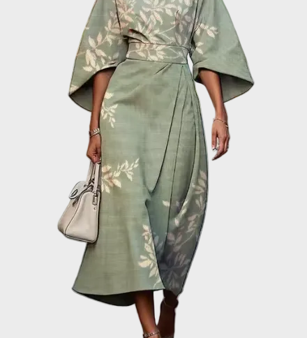 Moxlan - Elegantes Blumenkleid