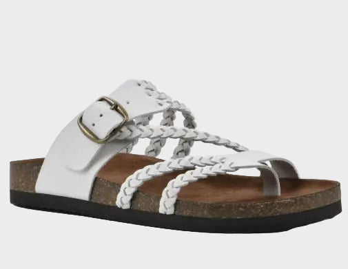 Aurora - Anatomische Geflochtene Sandalen aus Kork