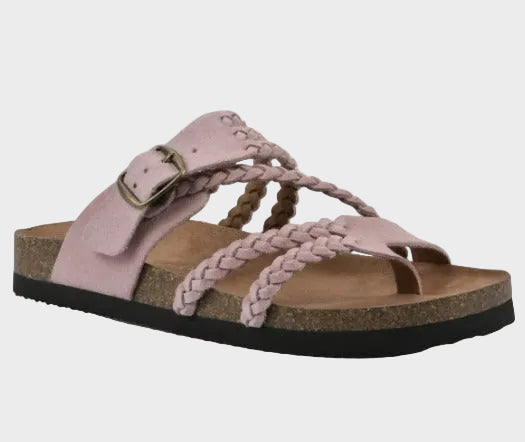 Aurora - Anatomische Geflochtene Sandalen aus Kork