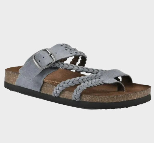 Aurora - Anatomische Geflochtene Sandalen aus Kork