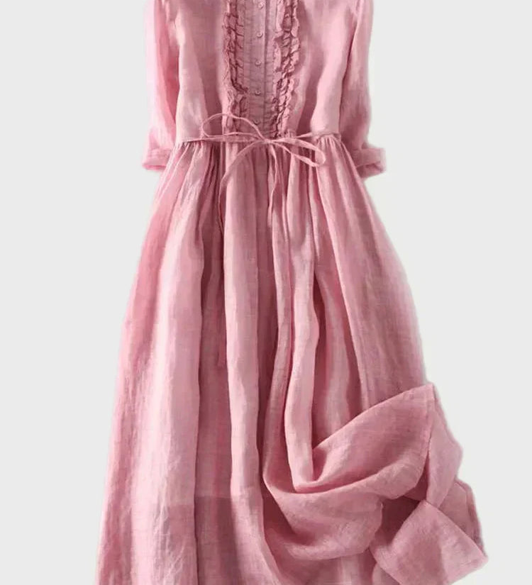 Minimalistisches Langkleid