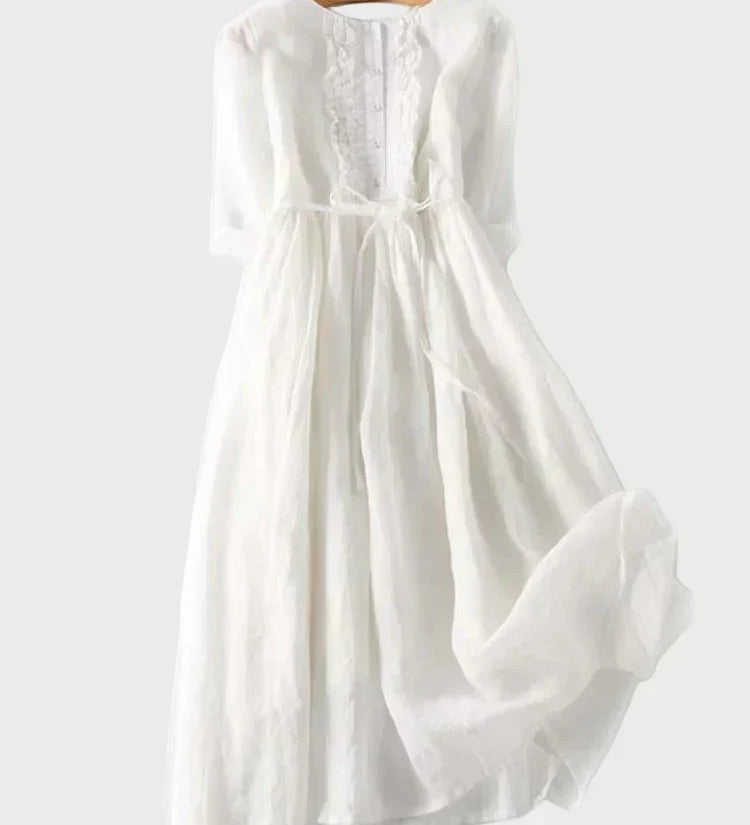 Minimalistisches Langkleid