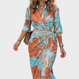 Lola - Maxi Print Kleid