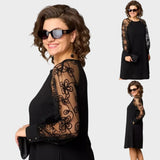 Celina - klassische Midi-Kleid für besondere Anlässe