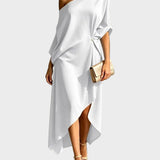 Camila - Elegantes asymmetrisches Kleid