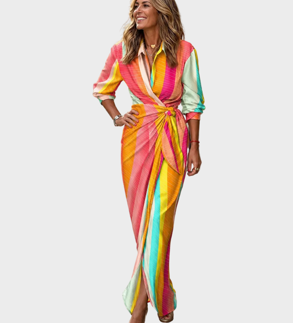 Lola - Maxi Print Kleid