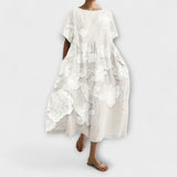 Olivia - Elegantes Kleid mit Blumenmuster