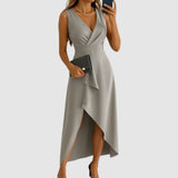Valerie - Elegantes Wickelkleid mit V-Ausschnitt