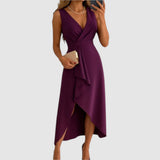 Valerie - Elegantes Wickelkleid mit V-Ausschnitt
