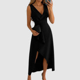 Valerie - Elegantes Wickelkleid mit V-Ausschnitt