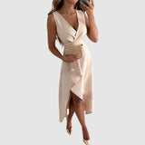 Valerie - Elegantes Wickelkleid mit V-Ausschnitt