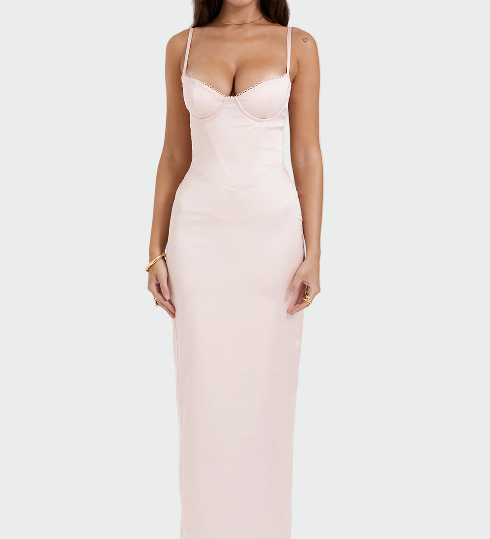 Kateřina – Satin Kleid