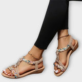 Bequeme Damen Sandalen im Boho-Stil