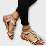 Bequeme Damen Sandalen im Boho-Stil