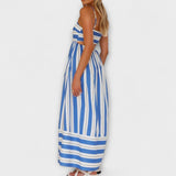 Svea - Maxi-Kleid in Bare Bloom